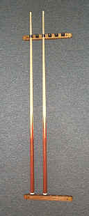 Two-piece Wooden Wall Rack