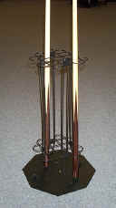 Metal Billiard Cue Floor Rack