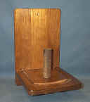 WOODEN CONE TALC HOLDER