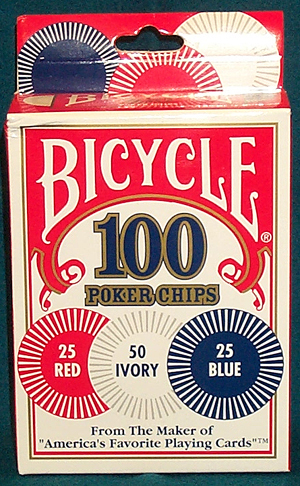 BICYCLE POKER CHIPS