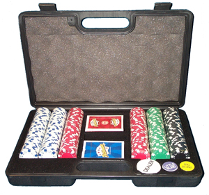 300 CHIP TEXAS HOLD'EM CHIP SET