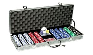 500 CHIP TEXAS HOLD’EM CHIP SET