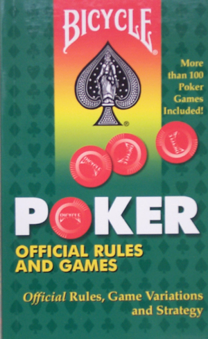 POKER, OFFICIAL RULES AND GAMES