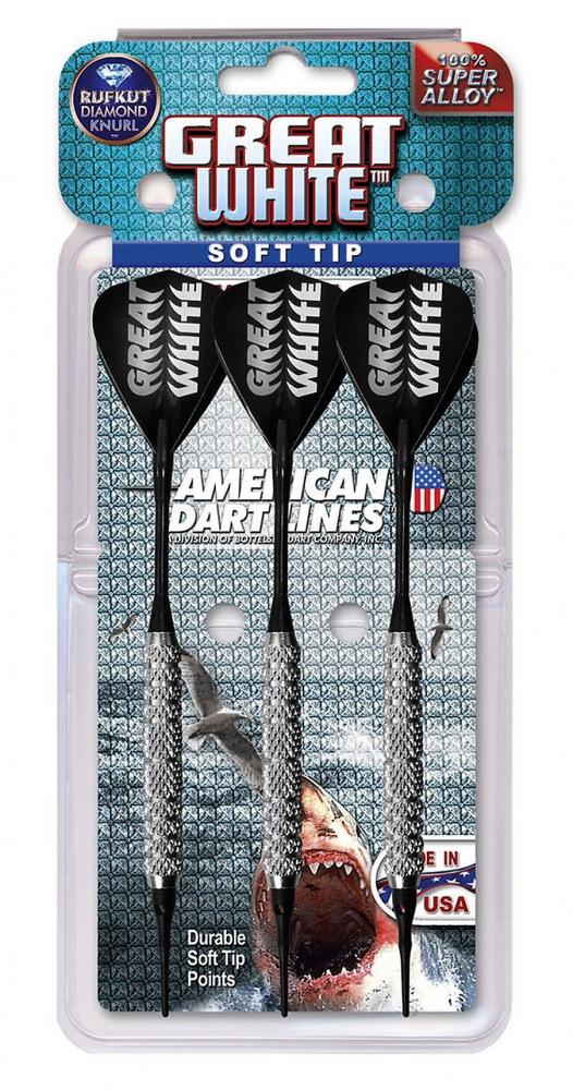 BOTTELSEN® Great White™#1 Soft Tip Darts