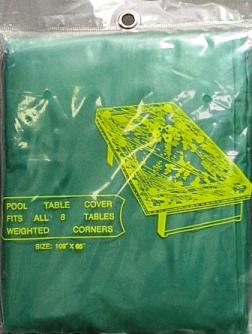 POOL TABLE PROTECTIVE COVER