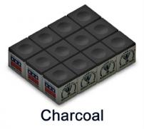 SILVER CUP BILLIARD CHALK (CHARCOAL)