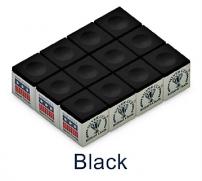 SILVER CUP BILLIARD CHALK (BLACK)