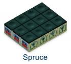 SILVER CUP BILLIARD CHALK (SPRUCE)